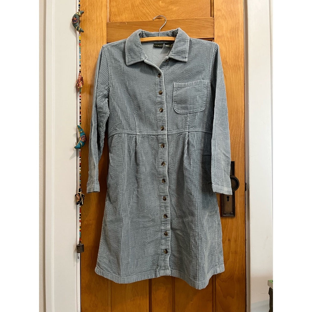 Lands end corduroy dress